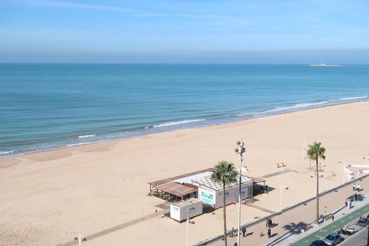 Casa Brasil - 1ª Linea Playa Con Parking Incluido Apartment Cadiz Ngoại thất bức ảnh